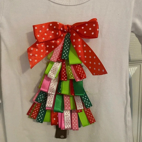 Boutique Ribbon Christmas Tree Tutu Dress - Picture 6 of 8